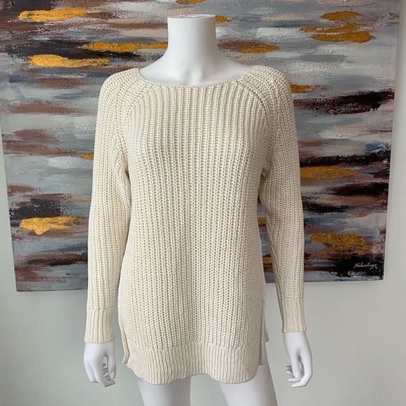 ARITZIA Wilfred Randonnai Linen Blend Sweater - Picture 1 of 9